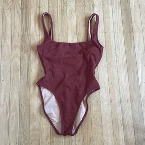 J.Crew Rust One Piece Swim Suit